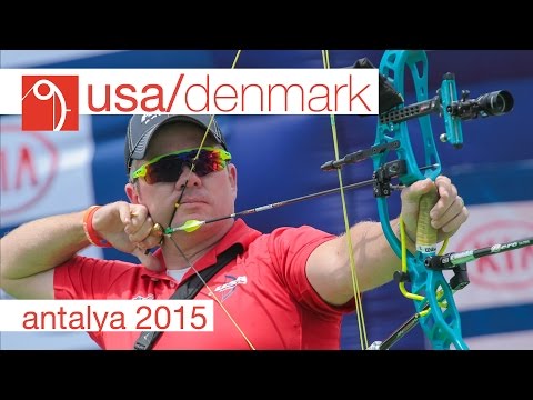 USA v Denmark – Compound Mens Team Gold Final | Antalya 2015 USA v Denmark – Compound Mens Team Gold Final | Antalya 2015