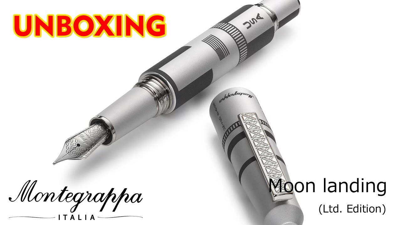 Unboxing Montegrapha Apollo Moon Landing (Limited Edition) Fountain Pen