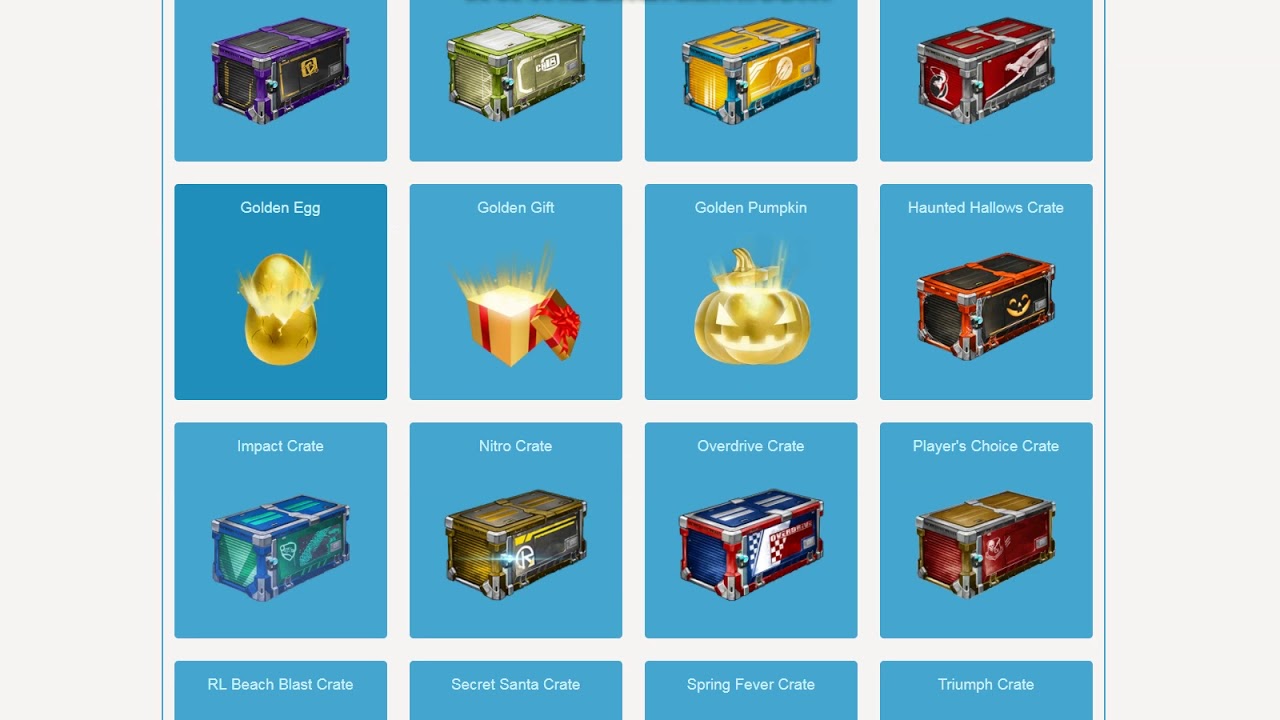 Best Free Rocket League Crate Opening Simulator | GOLDKK.COM