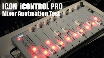 ICON iCONTROL PRO test at Sound Garden Studio