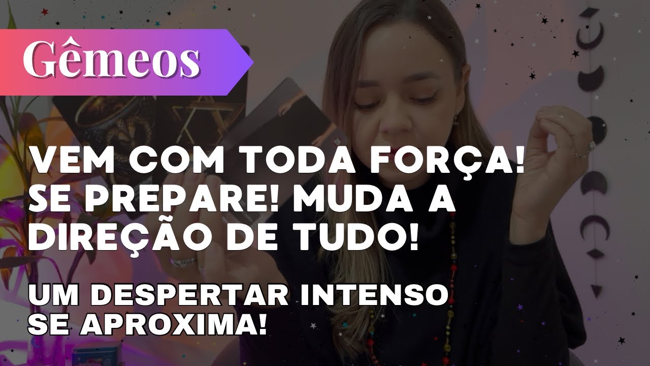 GÊMEOS✨IÃNSA🌪️VEM COM TODA FORÇA🌪️VC RECEBE A CONFIRMAÇÃO DESSE CAMINHO🔥