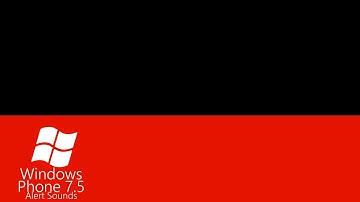 Windows Phone 7.5 Alert Sounds