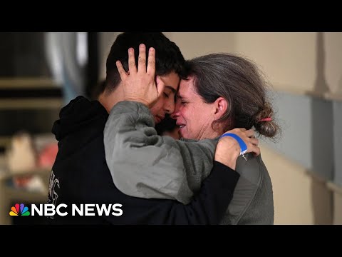Watch: Emotional reunions
