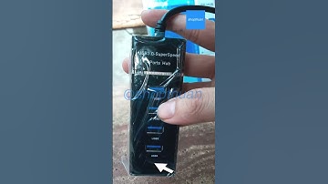 Hub USB 3.0 - Bộ Chia 1 USB Ra 4 USB Có Đèn Led | #shopthuan #shorts