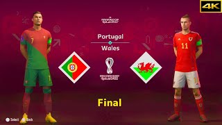 FIFA 23 | PORTUGAL vs. WALES | RONALDO vs. BALE | FIFA WORLD CUP FINAL | [4K]