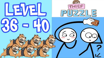 Thief Puzzle Level 36 37 38 39 40 Android Gameplay Walkthrough