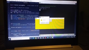 Crear ventanas  con librería gráfica  tkinter Python . ( parte 1/3).