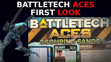 Battletech Aces: Scouring Sands - First Look at the Alpha Strike Expansion.