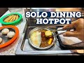 Conveyor belt solo hot pot restaurant