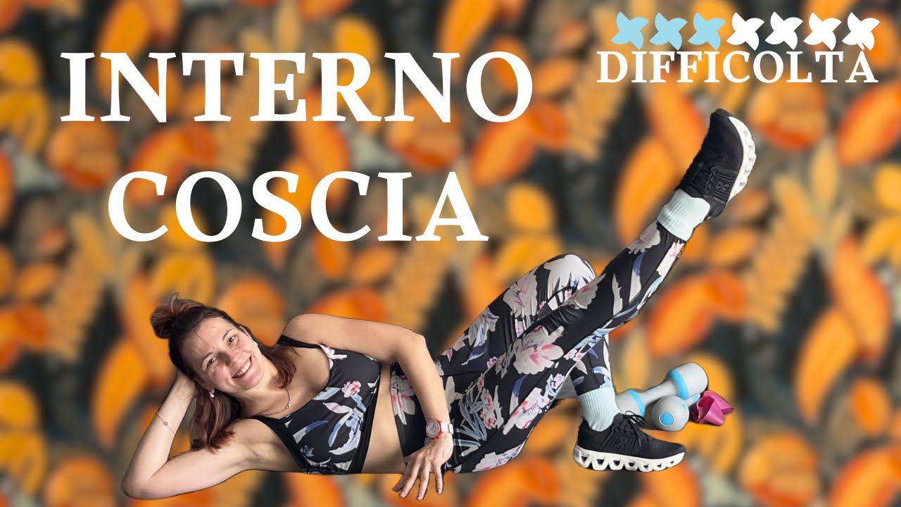 🛑 Stop sfregamento cosce • interno coscia tonico ed elegante sul tappetino in poco tempo 