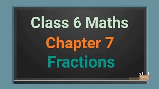 Class 6 Maths Chapter 7 Fractions (Part 1) Meaning of fractions cbse ncert