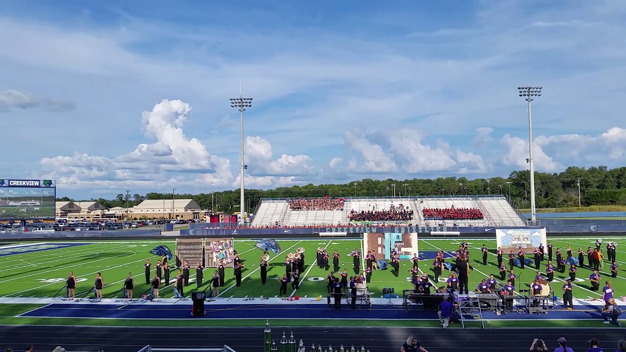 Lumpkin County High School Band of Gold Creekview Classic competition
