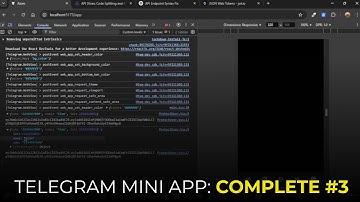 Telegram mini app complete: #3 | Siam Shekh