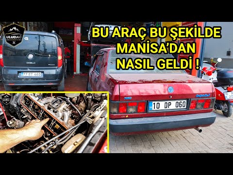 YOLDA KALAN ARACIN ARIZASI PES DEDİRTTİ (Tofaş Doğan SLX 1.6 Motor Silindir Kapak Şanzıman Yenileme)