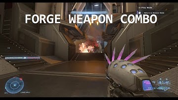 halo infinite forge: needler + volatile skewer weapon combo