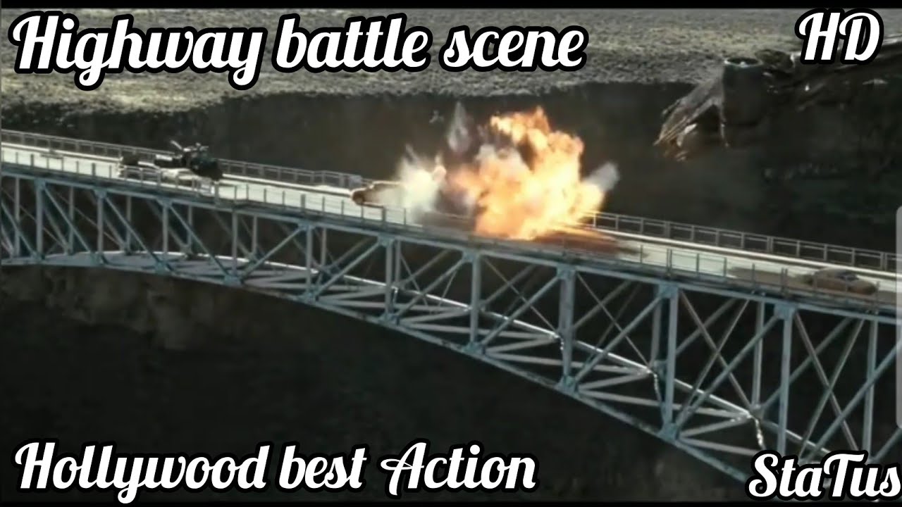 ?Hollywood Best Action WhatsApp status || ? Highway Battle ?  || Official Video status