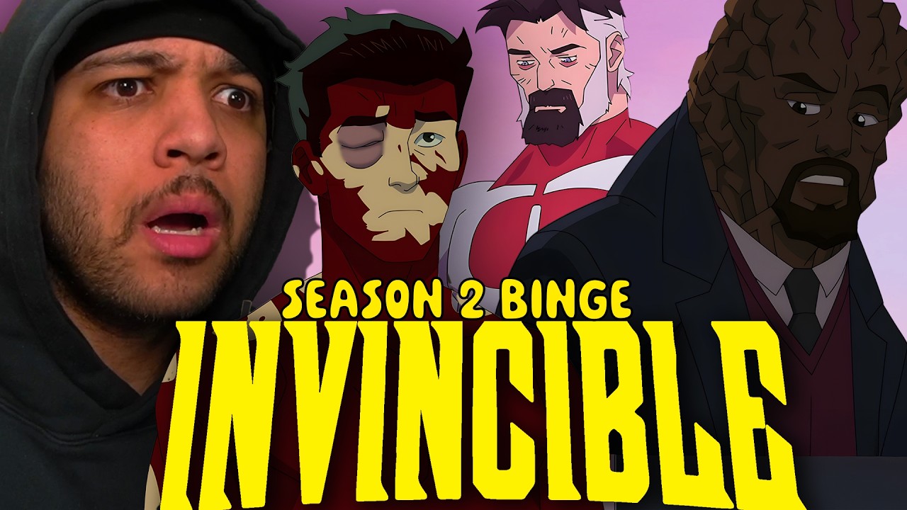 I BINGED ALL OF SEASON 2 OF INVINCIBLE | Invincible Reaction!
