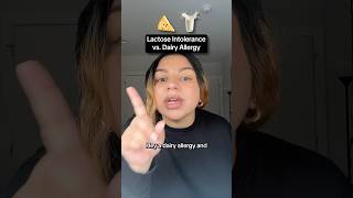 are you lactose intolerant or do you have a dairy allergy?