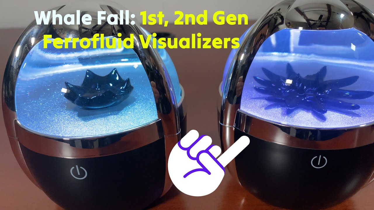 Whalefall Cool Ferrofluid Speakers Compared (1st & 2nd Gen) ⭐ 