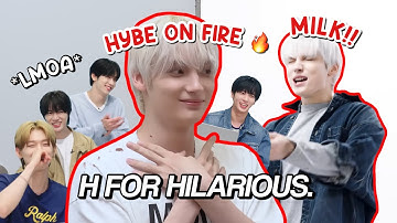 [TXT] The H in Hueningkai stands for HILARIOUS