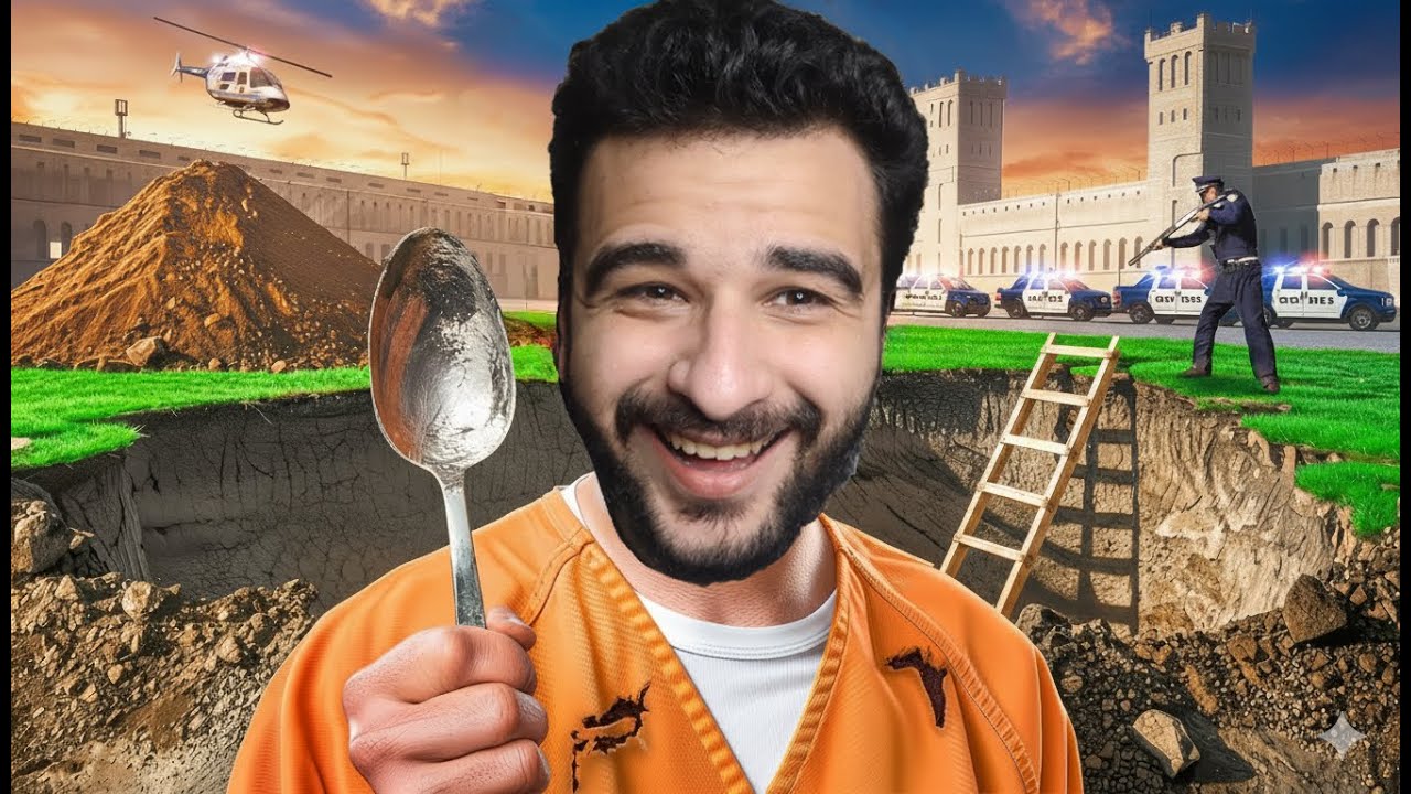 محاولة الهروب من السجن المشدد والظابط الرخم | محاكي السجن