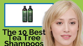 👉 The 10 Best Tea Tree Shampoos 2020  (Review Guide)