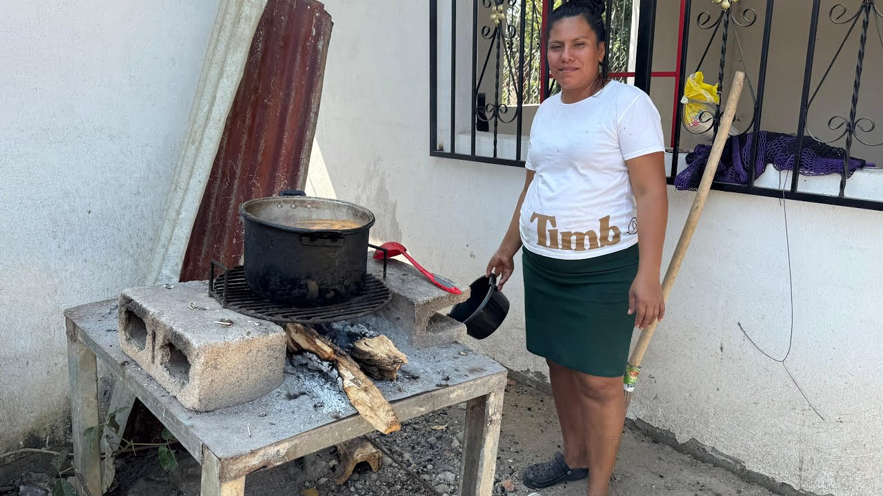 Gran almuerzo de MOJARRAS en caldo bien rico con mi ESPOSA