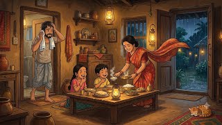 🌧️Stormy Night in a 1990s Indian Village  | Deep Sleep RainSounds Guide