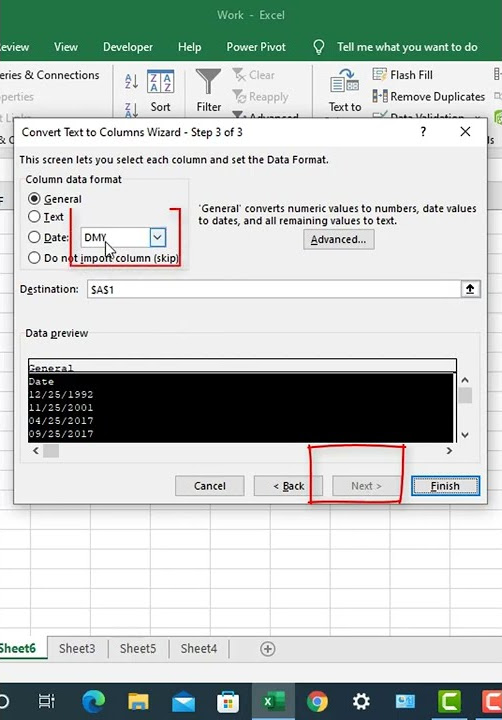 shorts-date-format-change-in-excel-sheet-gyangurutech-youtube