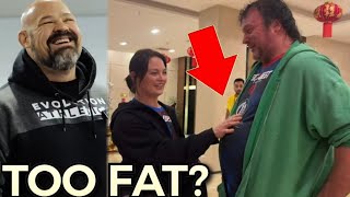 BRIAN SHAW ON DEVON'S 300LBS SHAPE!!