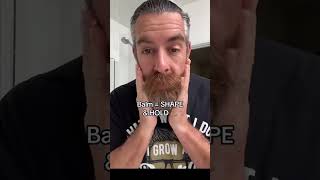 When to use BEARD BALM and when to use BEARD OIL beard