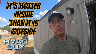 AC Ain't Working, And It Is 98° Inside!