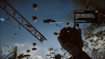 How to get under the test range map in Battlefield 4!