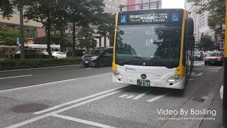 日本福岡西鉄バス 福岡230あ･207  天神ソラリアステージ前→博多港国際ターミナル Fukuoka Bus BRT