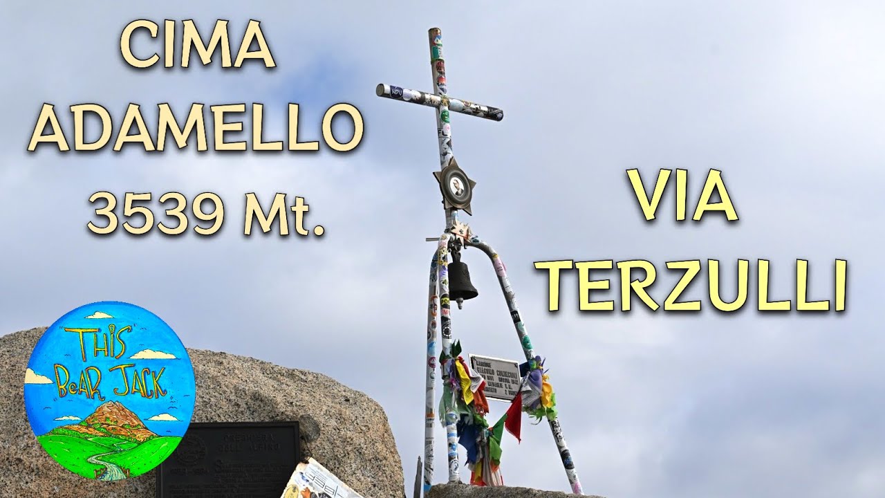 CIMA ADAMELLO 3539 MT. VIA TERZULLI 