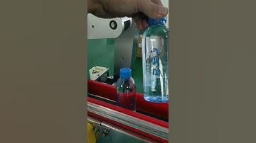Transparent label labeling machine