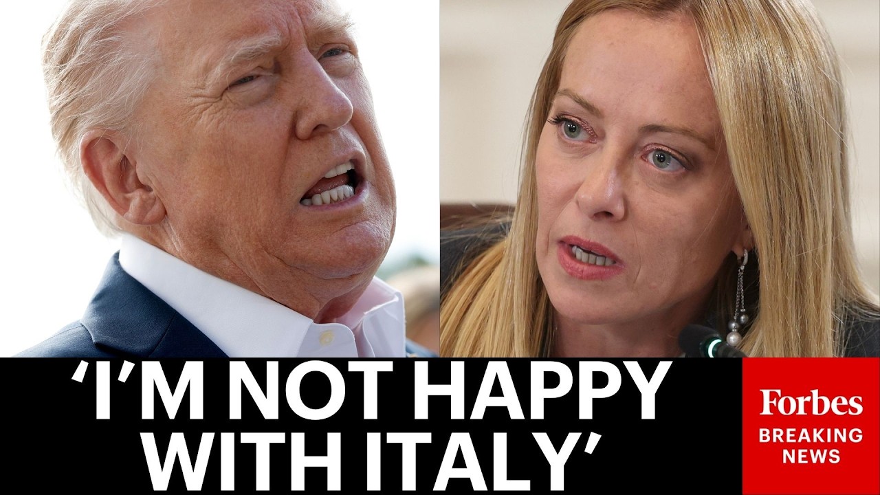 ⁣Trump Rails Against European Countries After Adding Tariffs, As He Mulls Removing Troops