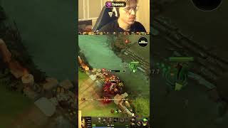Real Hard and Close Mid Fight Imbach Against Topson in Dota 2 #dota2 #gaming #outplay