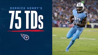 Derrick Henry’s 75 Regular Season Touchdowns