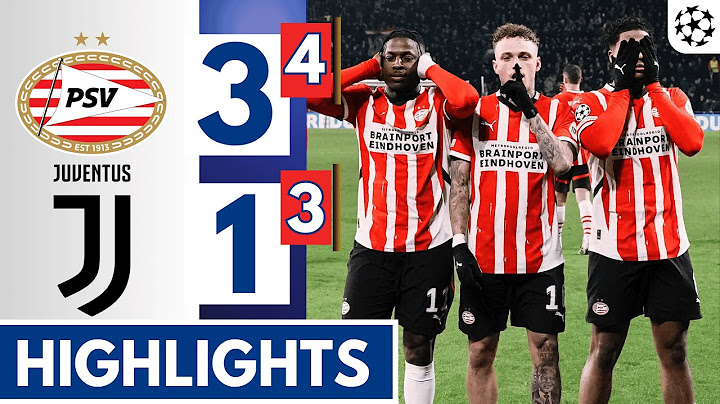⚪🔴 PSV vs Juventus (3-1) - Extended HIGHLIGHTS | Flamingo 98' Winner | UEFA Champions League!