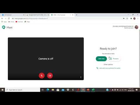 Video Using Google Meet Push to Talk - youtube
