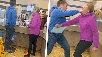 Karen Messes With The WRONG GUY!  (KNOCKED OUT COLD)