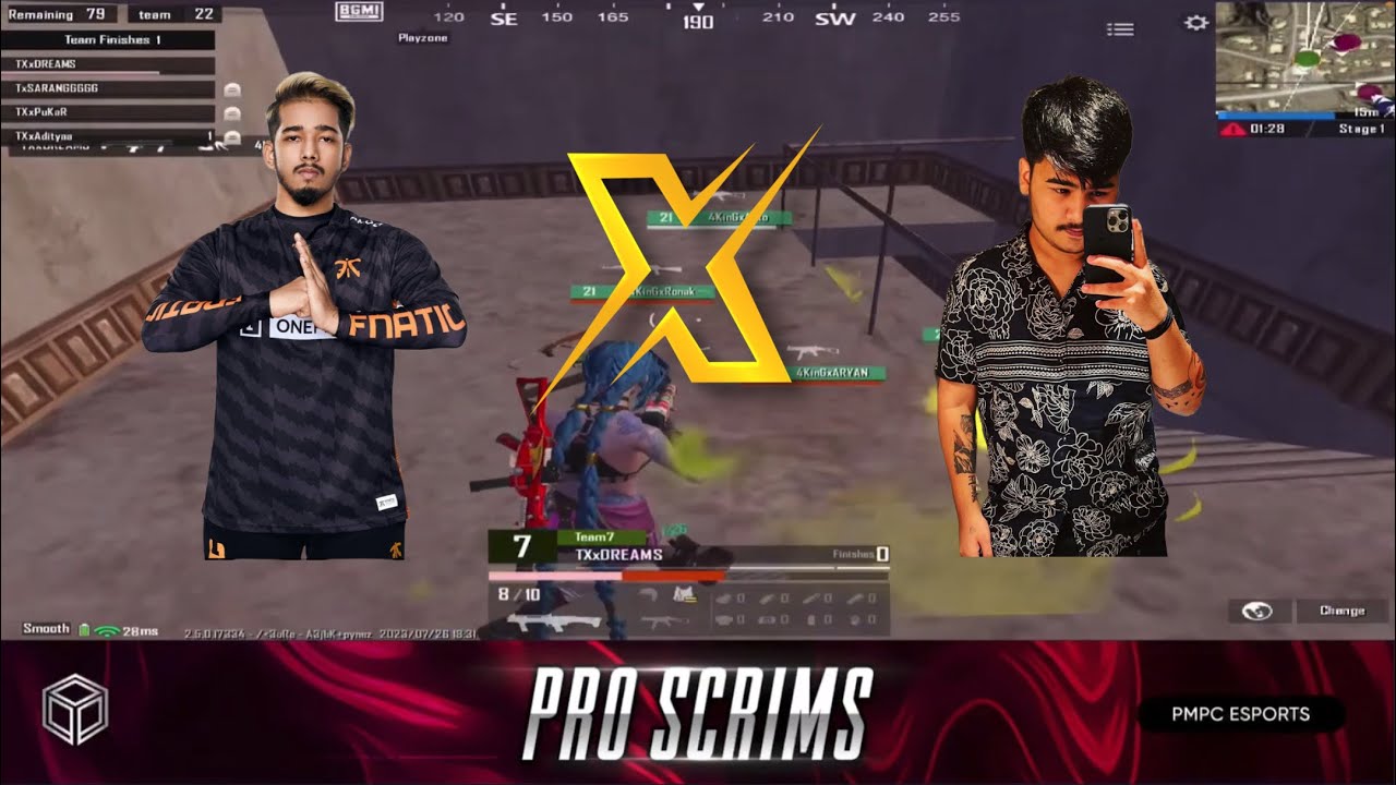 TX Aditya 1v4 | TX Dreams 1v3 | PMPC lobby | Team Xspark ❤️ DBS Clutches 