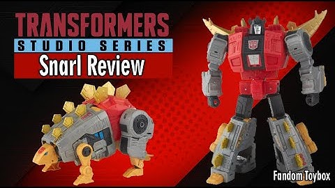 Transformers Studio Series 86 Dinobot Snarl Review | Leader Class SS86 Snarl