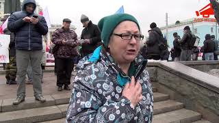 Женщина из Бурятии на митинге в Москве: «Шайку Путина долой!»