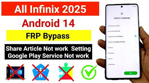 All Infinix Android 14 FRP Bypass Without PC ( NEW METHOD ) | Infinix ZERO 30 FRP Bypass