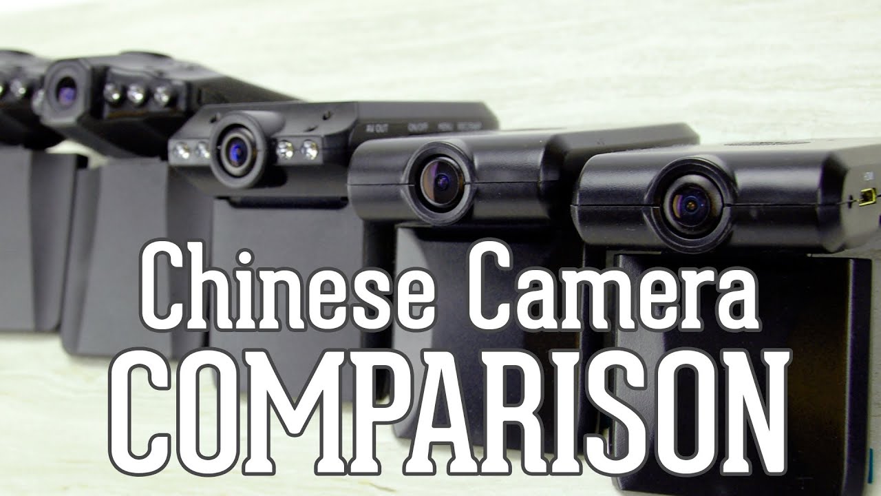 Comparison of 5 Chinese Cameras including DVR-027& DVR-047 (Review)
