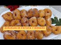 BUÑUELOS DE PATATA Y BONIATO/ Buñuelos de Viento/ Bunyols de les Verges