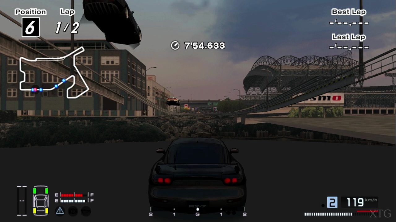 656] Gran Turismo 4 - Seattle Circuit Track Glitch PS2 Gameplay HD