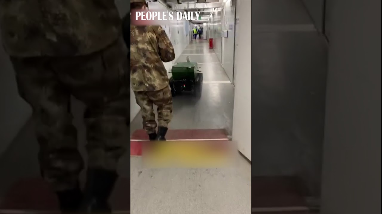 Tank designed for disinfection made debut at 